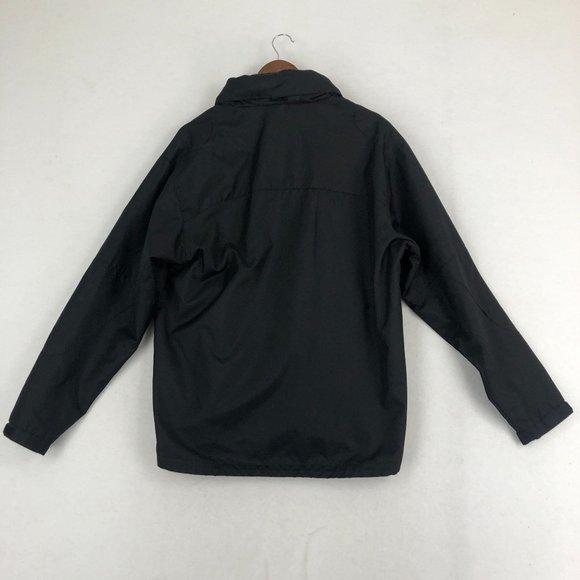Port Authority Men's Size Medium Black KPM Long Sleeve Lined Full Zip Jacket - Picture 11 of 15